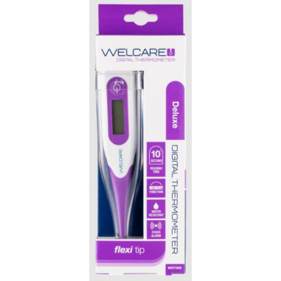 Buy Welcare Digital Thermometer Deluxe WDT505 Online | Chempro Chemists