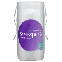 Swisspers Giant Make-Up Pads 50 Pack