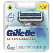 Gillette Skinguard Razor Blades Cartridges Refills 4 Pack