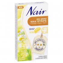 Nair Soft Natural Wax 20 Mini Strips