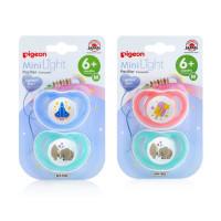 Pigeon MiniLight Pacifier Medium Twin Pack