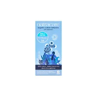 Natracare Super Organic Cotton Tampons With Applicator 16 Pack