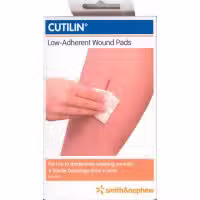 Cutilin Low-Adherent Wound Pads 5cm x 5cm 5 Pack