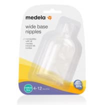 Medela Wide Base Teat Medium Flow 3 Pack