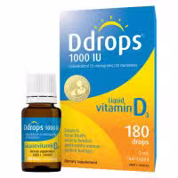 Ddrops Liquid Vitamin D3 1000IU 5ml
