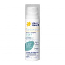Cancer Council Face Daywear Fluid Matte Invisible Sunscreen SPF50+ 50ml