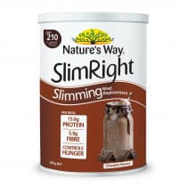 Nature's Way SlimRight Slimming Meal Replacement Chocolate 500g