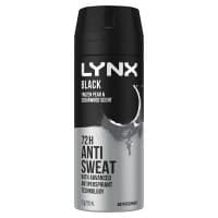 Lynx Antiperspirant Aerosol Black 165ml