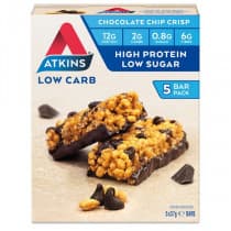 Atkins Low Carb Chocolate Chip Crisp 5 Packs