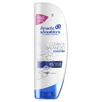 Head & Shoulders Clean & Balanced Anti Dandruff Conditioner For Clean Scalp 400 ml