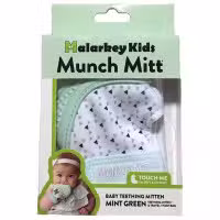 Malarkey Kids Munch Mitt Teething Mint Green