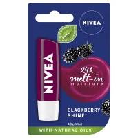 Nivea Caring Lip Balm Blackberry Shine 4.8g