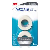 Nexcare Gentle Paper Tape 2 x 1 Inch Rolls