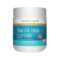 Herbs of Gold Fish Oil 1000 400 Capsules