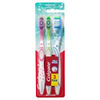 Colgate Max White Manual Toothbrush Medium 3 Pack