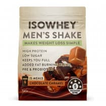 IsoWhey Men's Shake Choco Caramel 840g