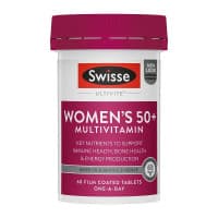 Swisse Ultivite Womens 50 Plus Multivitamin 60 Tablets