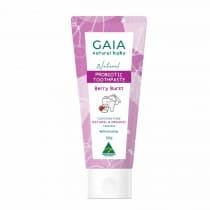 GAIA Natural Baby Natural Probiotic Toothpaste Berry Burst 50g