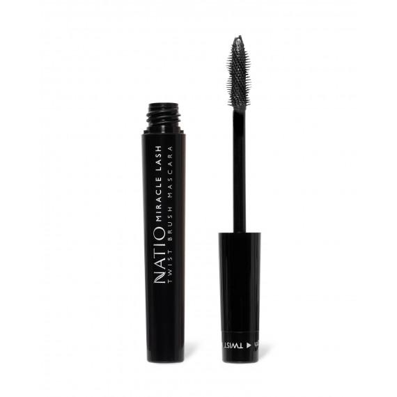 Natio Miracle Lash Twist Brush Mascara - Black 6.5ml