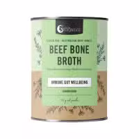 Nutra Organics Beef Bone Broth Powder Garden Herb 125g