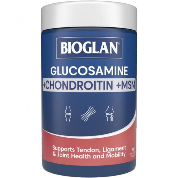 Bioglan Glucosamine Chondroitin + MSM 180 Tablets