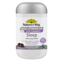 Natures Way High Strength Adult Vita Gummies Sleep Ashwagandha 40s