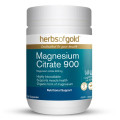 Herbs of Gold Magnesium Citrate 900 Capsules 120