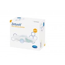 Zetuvit Plus Silicone Border 10cm x 10cm 10pack