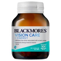 Blackmores Vision Care and Energy 60 Tablets