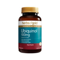 Herbs of Gold Ubiquinol 100mg 30 Capsules