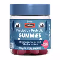 Little Swisse Prebiotic Plus Probiotic Gummies