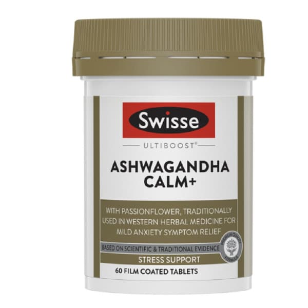Swisse Ultiboost Ashwagandha+ Calm 120 Pack