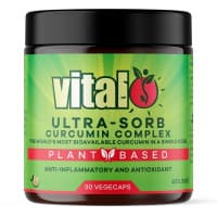 Vital Plant Based Ultra Sorb Curcumin Complex 30 Vegecaps