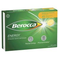 Berocca Energy Mango And Orange Flavour Effervescent 45 Tablets