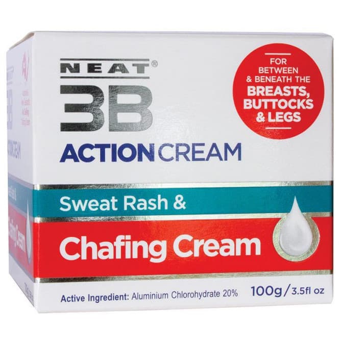 Buy Neat Feat 3B Action Cream Sweat Rash and Chafing Cream 100g Online