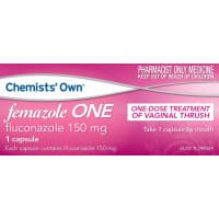 Chemists Own Femazole 150mg 1 Capsule S3