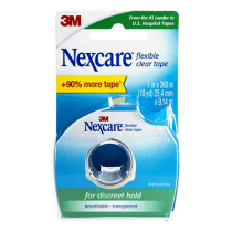 Nexcare Flexible Clear Tape 25mm