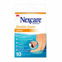 Nexcare Flexible Foam 6cm X 10cm 10 Pack