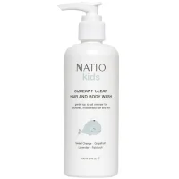 Natio Squeaky Clean Hair & Body Wash 250ml
