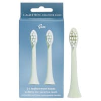 Gem Electric Toothbrush Replacement Heads  Mint 2 Pack