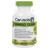 Carusos Ginkgo 12000 60 Tablets