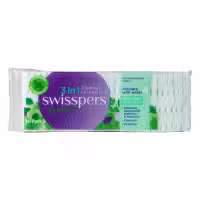 Swisspers Earth Kind 3in1 Cleanser Infused Pads  Aloe Vera and Vitamin E