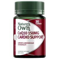 Natures Own COQ10 150MG Cardio Support 30 Capsules