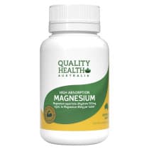Quality Health Australia High Absorption Magnesium 500mg 100 Tablets