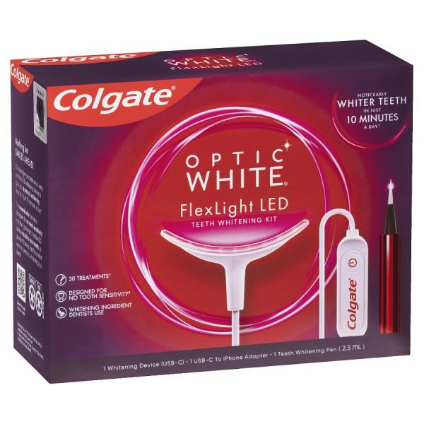 Buy Colgate Optic White Flexlight LED Teeth Whitening Kit 2.5ml Online 