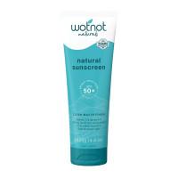 Wotnot Natural Sunscreen Clear Matte Finish SPF 50 Plus 125g
