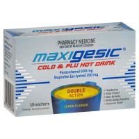 Maxigesic Cold And Flu Hot Drink 10 Pack