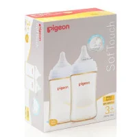 Pigeon Softouch III Peristaltic Plus Bottle PPSU 240ml Twin Pack