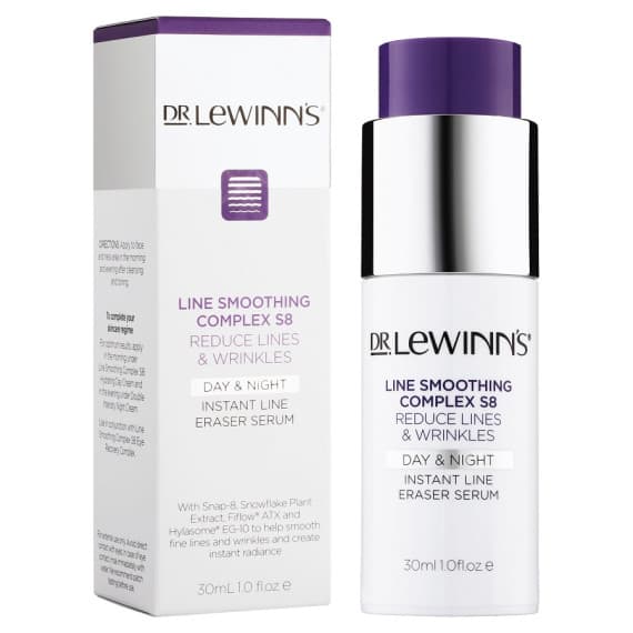 Dr. Lewinn's Line Smoothing Complex S8 Reduce Lines & Wrinkles Day & Night Instant Line Eraser Serum 30ml