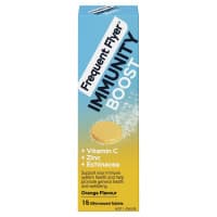 Frequent Flyer Immunity Boost Orange Effervescent 15 Tablets